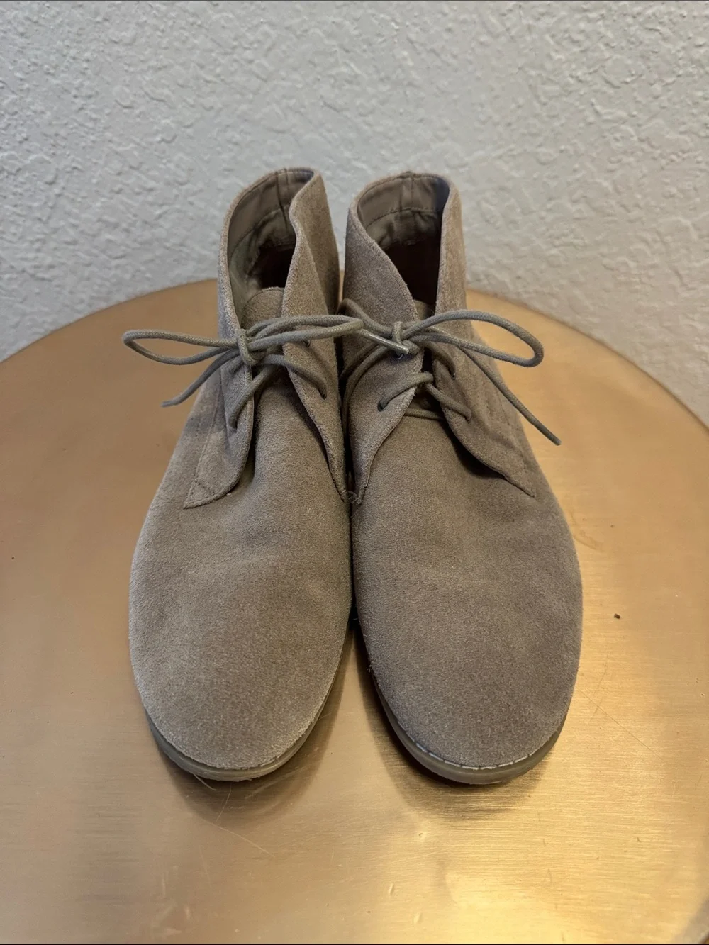 Franco Sarto Men's Suede Chukka Boots - Taupe